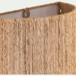 Abat-jour applique en jute H20cm - naturel