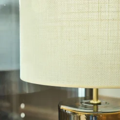 Abat-jour cylindrique non électrifiée en jute D35xH50cm - naturel