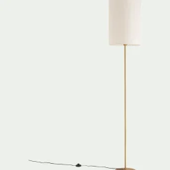 Abat-jour cylindrique non électrifiée en jute D35xH50cm - naturel