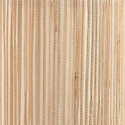 Applique électrifiée en acier et algues H26cm - naturel