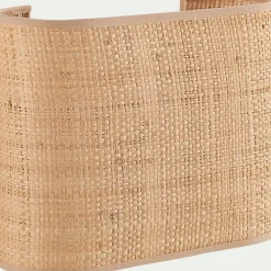 Applique non électrifiée en rabane l25cm - naturel