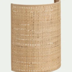 Applique non électrifiée en rabane D20cm - naturel