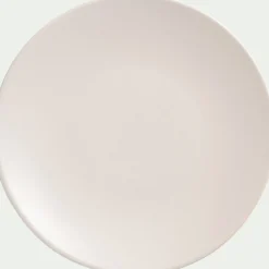 Assiette à dessert en faïence D20cm - blanc ventoux
