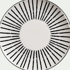 Assiette à dessert en porcelaine D19cm - blanc