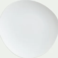 Assiette à dessert en porcelaine D24cm - blanc