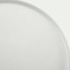 Assiette à dessert en porcelaine D20cm - blanc