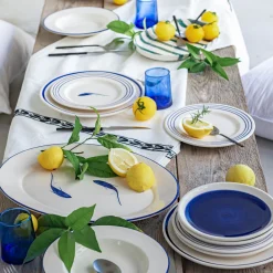 Assiette creuse en faïence D23,5cm - blanc