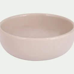 Assiette creuse en faïence D15cm - beige alpilles