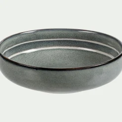 Assiette creuse en grès D17,5cm - bleu calaluna