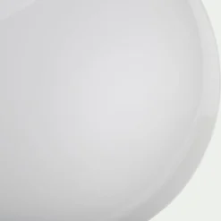 Assiette creuse en porcelaine D21cm - blanc