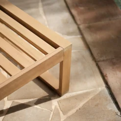 Bain de soleil en eucalyptus FSC - bois clair