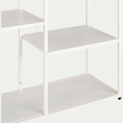 Bibliothèque en acier - blanc