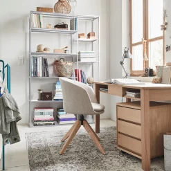 Bibliothèque en acier - blanc