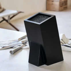 Bloc rangement de couteaux universel - noir