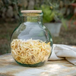 Bocal en verre recyclé 5L - transparent