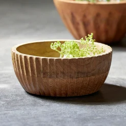 Bol en bois de manguier D13cm - bois clair