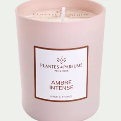 Bougie parfumée senteur Ambre Intense 180g