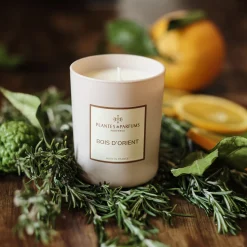 Bougie parfumée senteur bois d'orient 180g