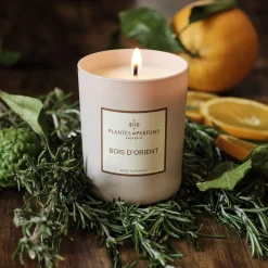 Bougie parfumée senteur bois d'orient 180g
