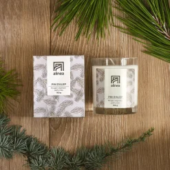 Bougie parfumée senteur Pin d'Alep 160g