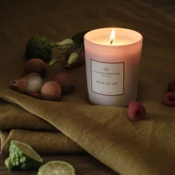Bougie parfumée senteur Rêve de Lin 180g