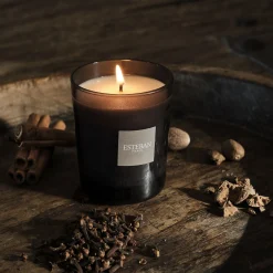 Bougie parfumée senteur teck et tonka 170g