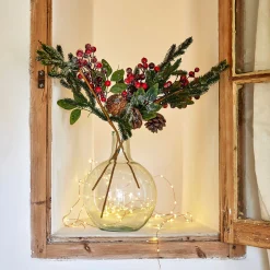 Branchage de Noël artificiel de pin H50cm - vert