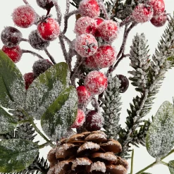 Branchage de Noël artificiel de pin H50cm - vert