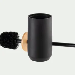 Brosse wc en polyrésine - noir