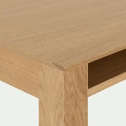 Bureau avec tiroir en bois L140cm - bois clair