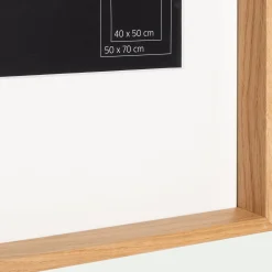 Cadre en bois de chêne 50x70cm - naturel