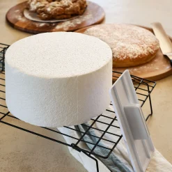 Cake drum rond à bords droits D20cm - blanc