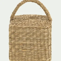 Cale porte en jàonc de mer H13,5cm - naturel