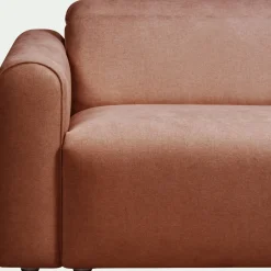 Canapé 5 places 2 relax en tissu - brun rustrel