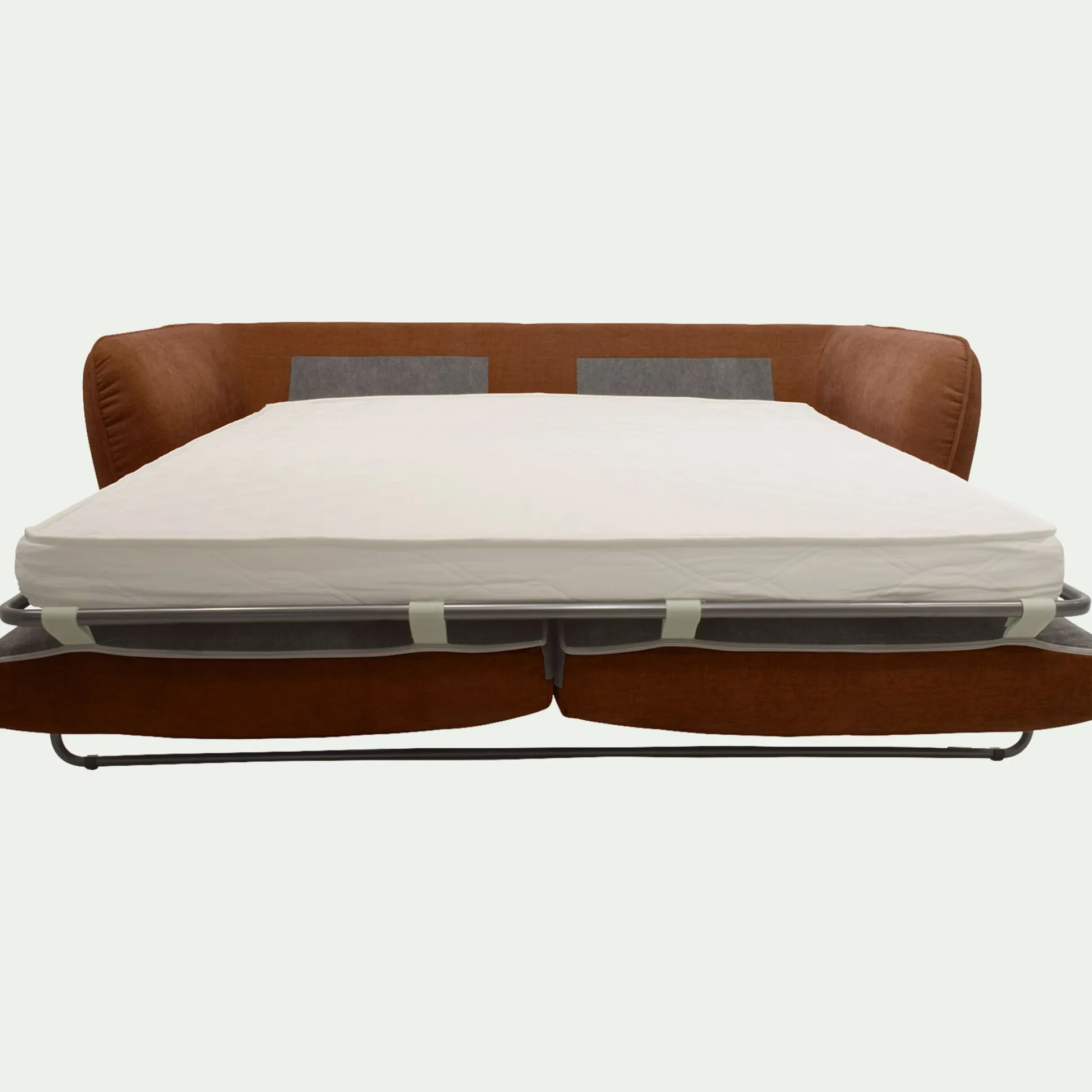 Canapé 4 places convertible en tissu Nature - brun rustrel