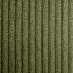 Canapé 4 places convertible en velours côtelé - vert cèdre