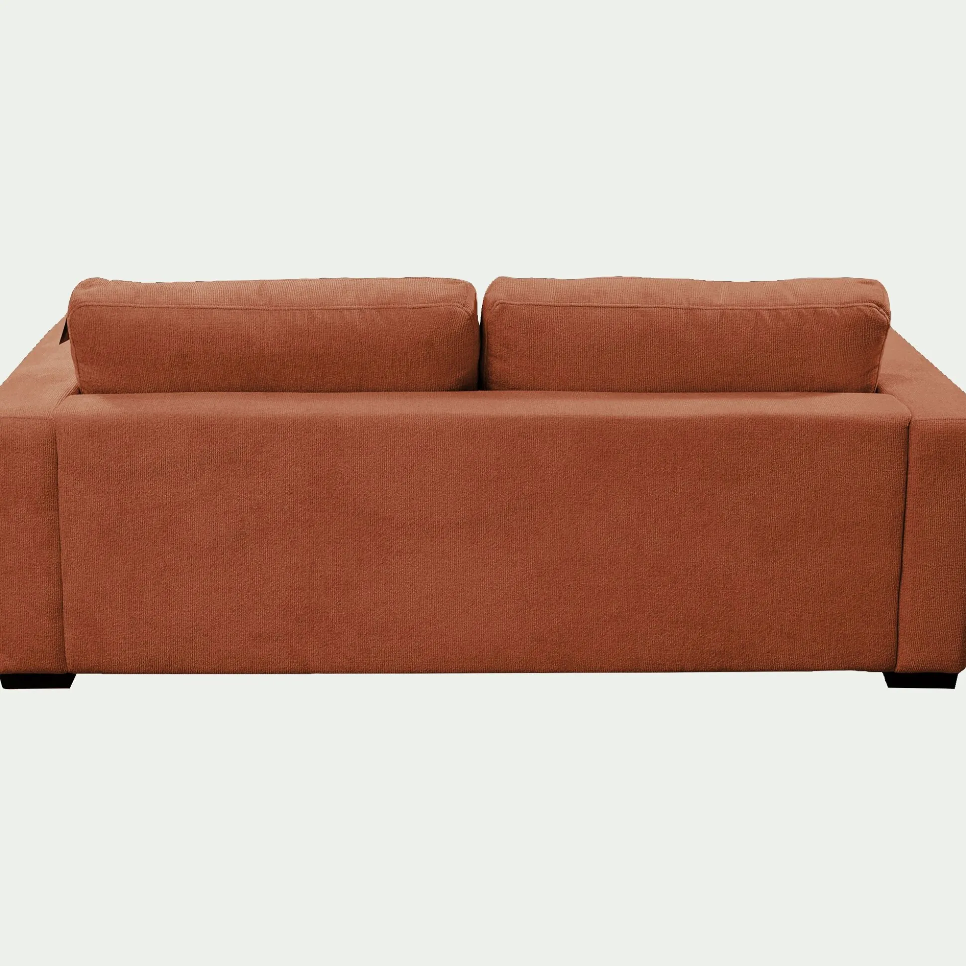 Canapé 5 places fixe en tissu Genesis - brun rustrel