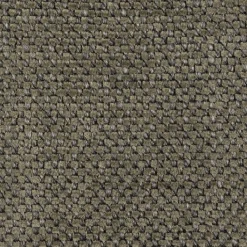 Canapé 4 places fixe en tissu doux - vert garrigue