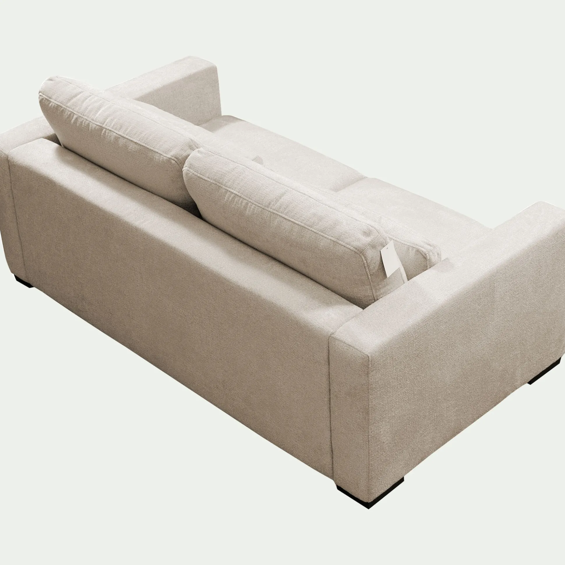 Canapé 3 places fixe en tissu Genesis - beige