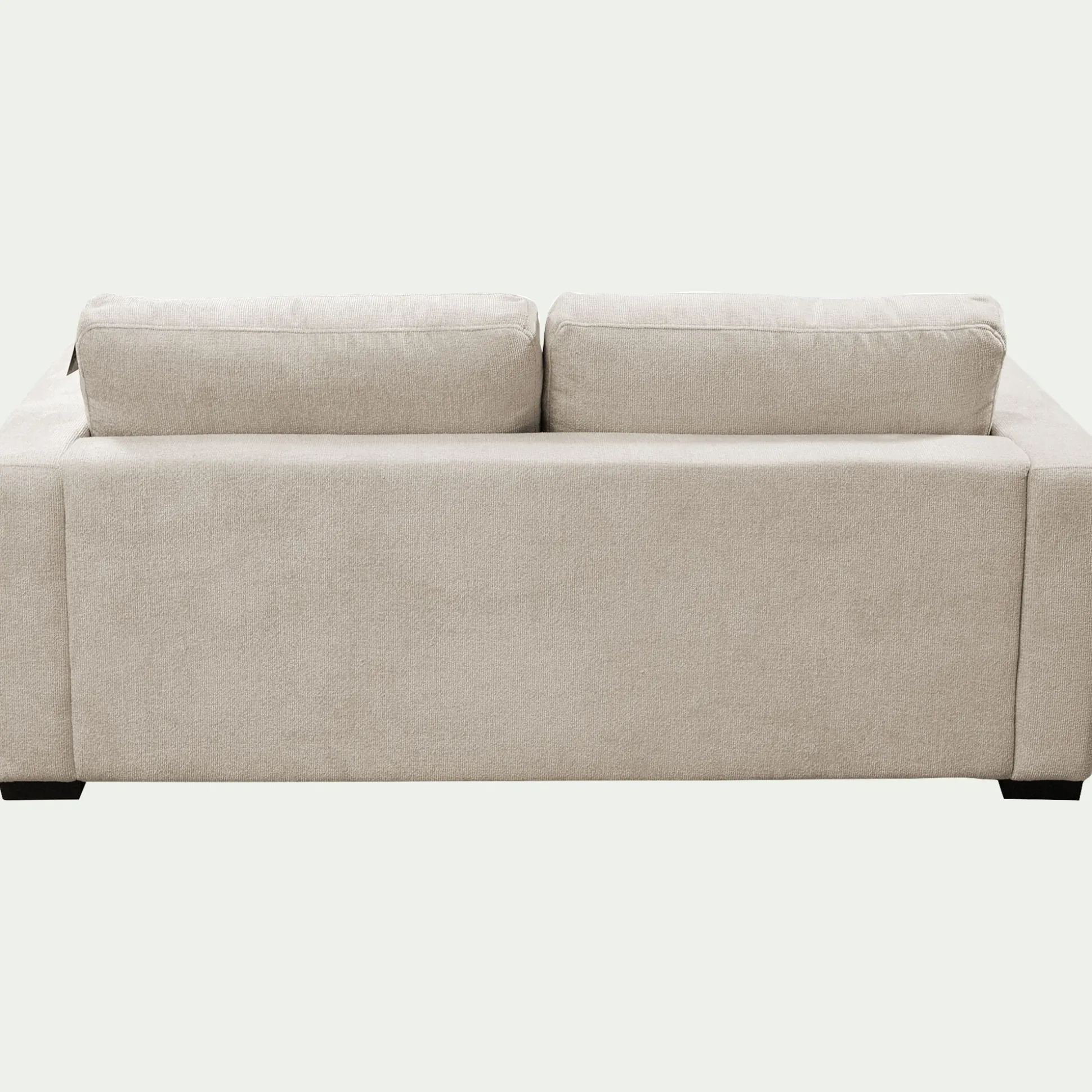 Canapé 3 places fixe en tissu Genesis - beige