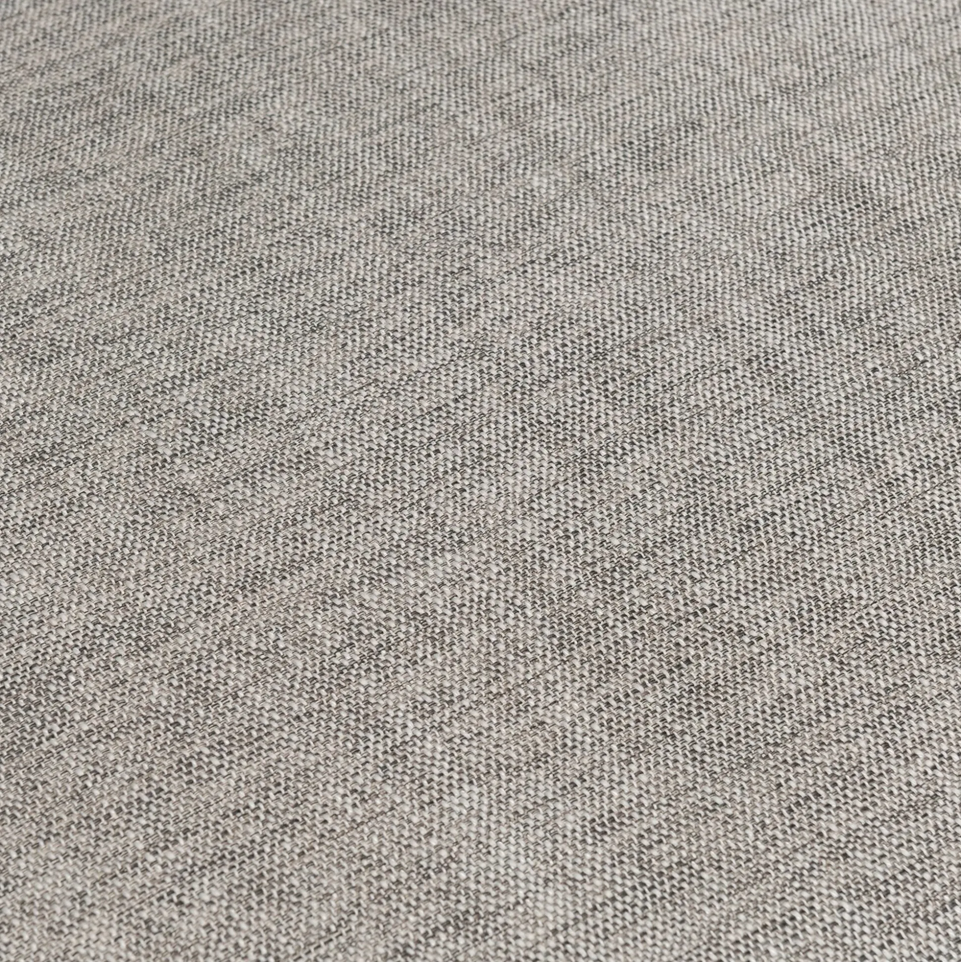 Canapé 2 places fixe en tissu - gris