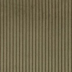 Canapé 5 places fixe en velours côtelé - vert cèdre