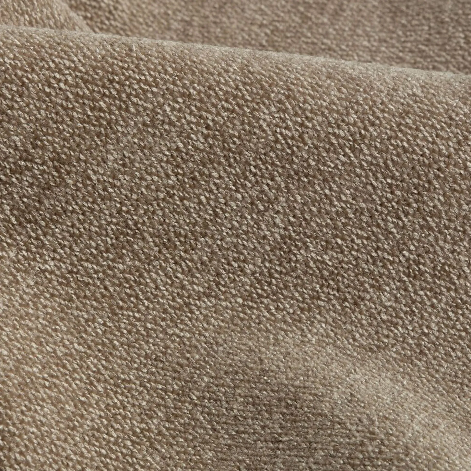 Canapé convertible 5 places en tissu nantes - taupe