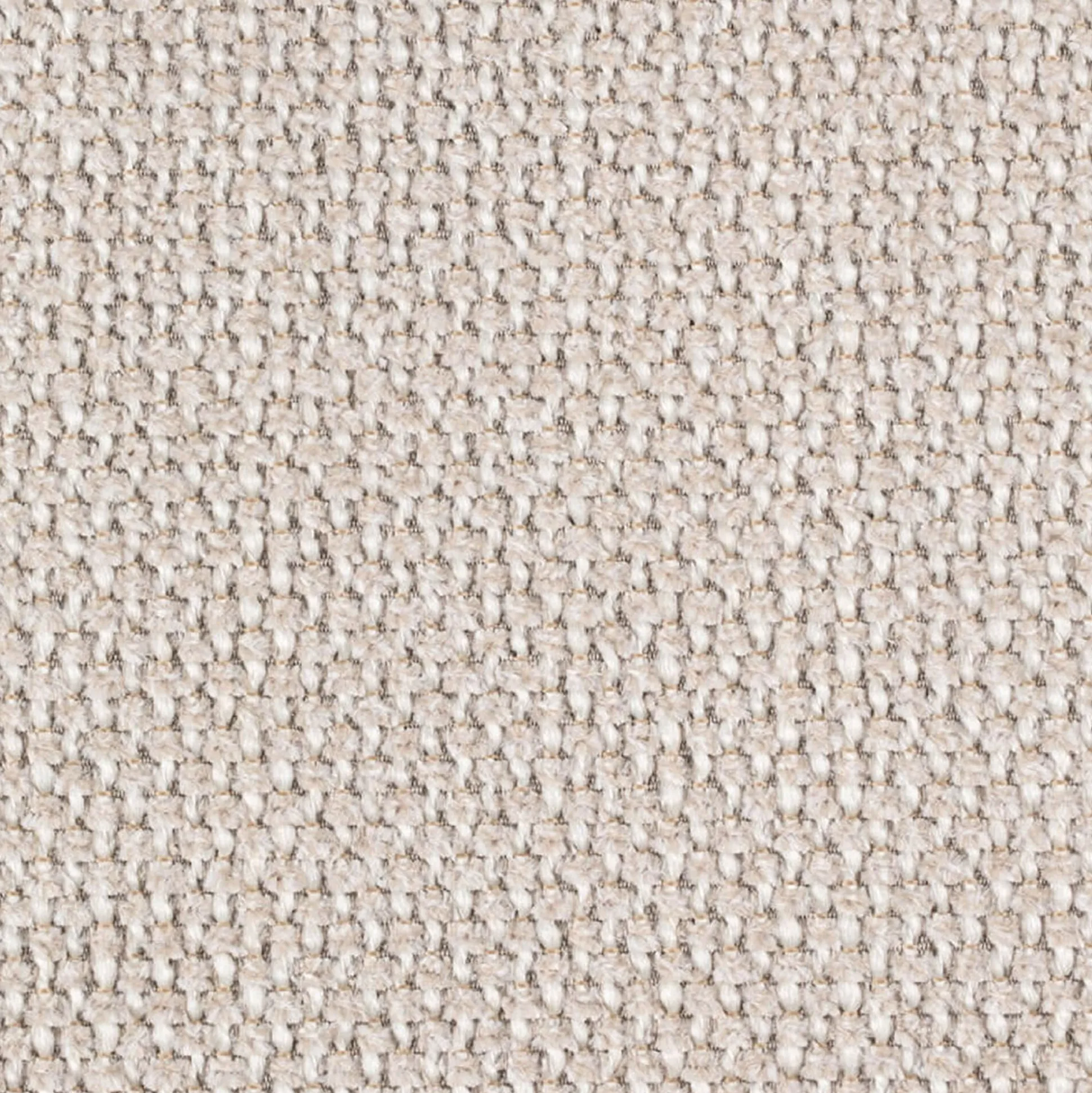 Canapé d'angle droit convertible en tissu tramé - beige roucas