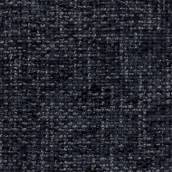 Canapé d'angle droit fixe en chenille - bleu marine