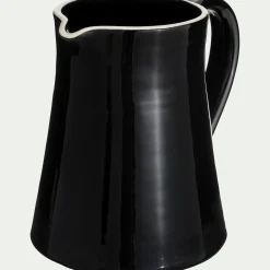 Carafe avec anse en grès 2L - noir