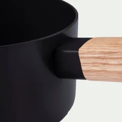 Casserole en aluminium D16cm - noir