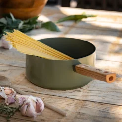 Casserole en aluminium D20cm - vert