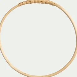 Cercle à décorer en osier D30cm - naturel