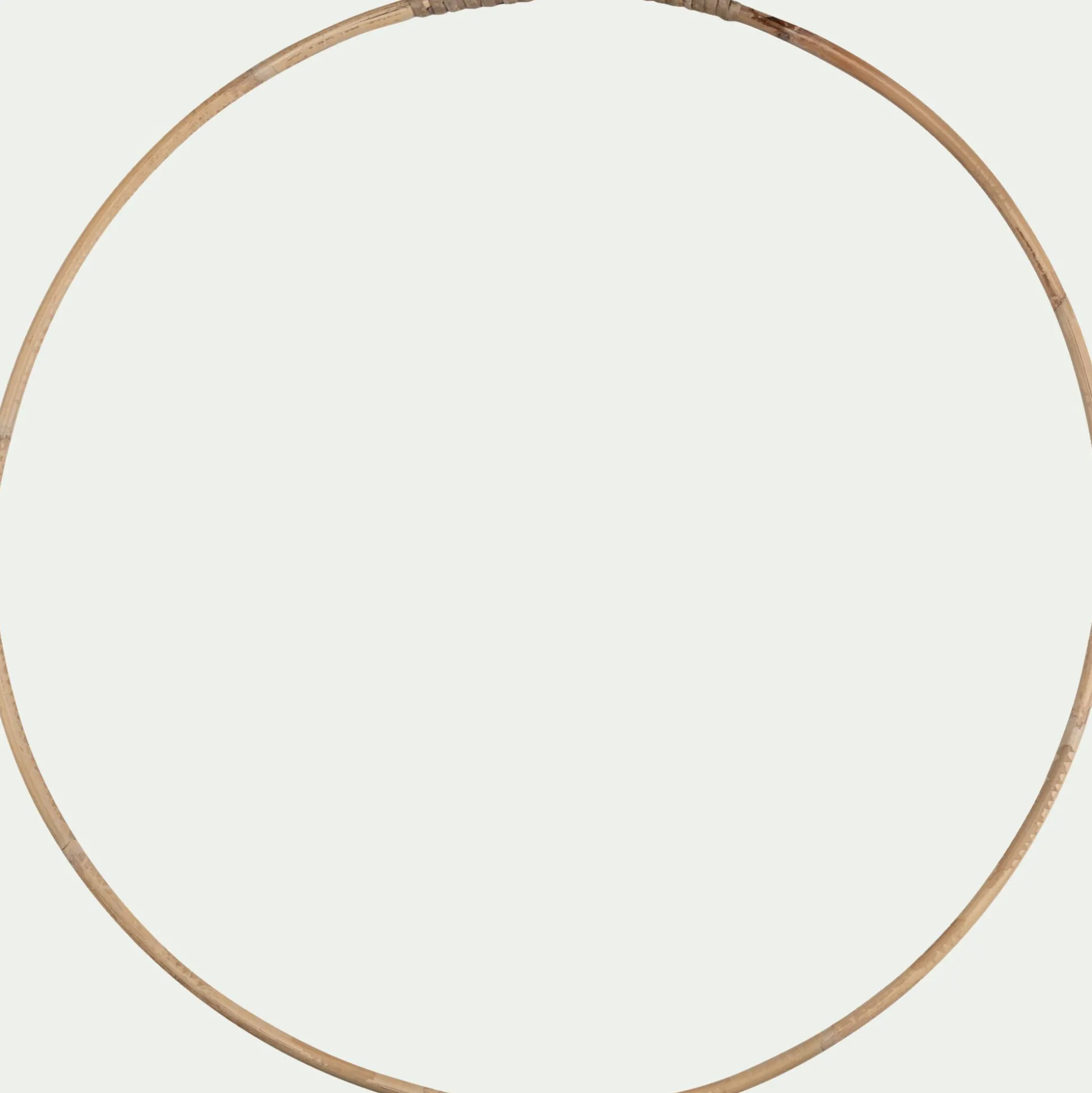 Cercle à décorer en rotin D60cm - naturel